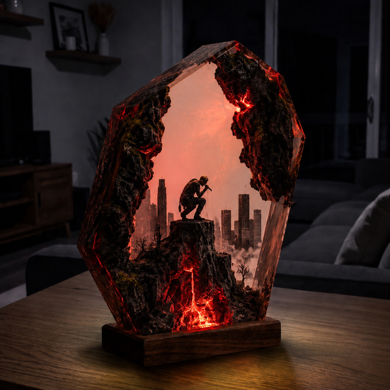 Linkin Park resin lamp